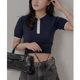 【mline】ボタンヘンリー ニット | PAL GROUP OUTLET | 詳細画像3