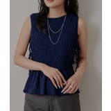 【mline】チェック ギャザーブラウス | PAL GROUP OUTLET | 詳細画像8 