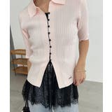 【CAPRICIEUX LE'MAGE】ハーフスリーブポロニット | PAL GROUP OUTLET | 詳細画像12