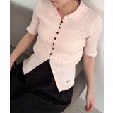 【CAPRICIEUX LE'MAGE】ハーフスリーブポロニット | PAL GROUP OUTLET | 詳細画像15