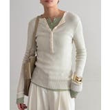 【Loungedress】シアーリブヘンリーKN | PAL GROUP OUTLET | 詳細画像1
