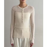 【Loungedress】シアーリブヘンリーKN | PAL GROUP OUTLET | 詳細画像12