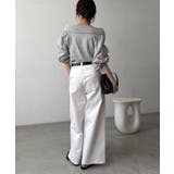 【CAPRICIEUX LE'MAGE】異素材パフオフショルＴ | PAL GROUP OUTLET | 詳細画像5 