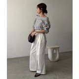【CAPRICIEUX LE'MAGE】異素材パフオフショルＴ | PAL GROUP OUTLET | 詳細画像6 