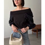 【CAPRICIEUX LE'MAGE】異素材パフオフショルＴ | PAL GROUP OUTLET | 詳細画像12 