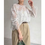 【DouDou】レーススカラブラウス | PAL GROUP OUTLET | 詳細画像12 