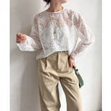 【DouDou】レーススカラブラウス | PAL GROUP OUTLET | 詳細画像14 