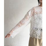 【DouDou】レーススカラブラウス | PAL GROUP OUTLET | 詳細画像21 