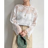 【DouDou】レーススカラブラウス | PAL GROUP OUTLET | 詳細画像7 