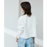 【RIVE DROITE】ペーパーリネンノーカラーJK | PAL GROUP OUTLET | 詳細画像8 
