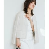 【RIVE DROITE】ペーパーリネンノーカラーJK | PAL GROUP OUTLET | 詳細画像23 