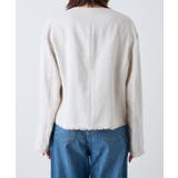 【RIVE DROITE】ペーパーリネンノーカラーJK | PAL GROUP OUTLET | 詳細画像27 
