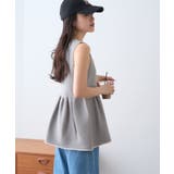 【CIAOPANIC TYPY】スポンディッシュWZIPペプラム配色ニッ… | PAL GROUP OUTLET | 詳細画像4 