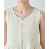 【CIAOPANIC TYPY】スポンディッシュWZIPペプラム配色ニッ… | PAL GROUP OUTLET | 詳細画像24 
