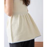 【CIAOPANIC TYPY】スポンディッシュWZIPペプラム配色ニッ… | PAL GROUP OUTLET | 詳細画像49 