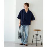 【Discoat】裾ドロストオープンカラーオーバーシャツ | PAL GROUP OUTLET | 詳細画像32