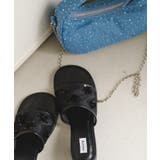 BLK/PU | 【Kastane】ブルームサンダル | PAL GROUP OUTLET