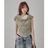 【mline】オフショルレースフレンチT | PAL GROUP OUTLET | 詳細画像1 