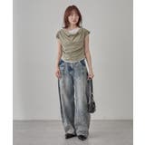 【mline】オフショルレースフレンチT | PAL GROUP OUTLET | 詳細画像5 