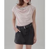 PNK | 【mline】オフショルレースフレンチT | PAL GROUP OUTLET