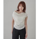 【mline】オフショルレースフレンチT | PAL GROUP OUTLET | 詳細画像15 