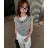 GRY | 【mline】オフショルレースフレンチT | PAL GROUP OUTLET