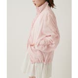 【w closet】シアーブルゾン | PAL GROUP OUTLET | 詳細画像5 