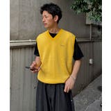 【Ciaopanic】バーズアイサマーニットVネックベスト | PAL GROUP OUTLET | 詳細画像1