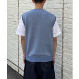 【Ciaopanic】バーズアイサマーニットVネックベスト | PAL GROUP OUTLET | 詳細画像16