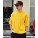 YEL | 【Ciaopanic】バーズアイサマーニットクルーネックTシャツ | PAL GROUP OUTLET