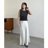 【CAPRICIEUX LE'MAGE】ボーダー裾ギャザーT | PAL GROUP OUTLET | 詳細画像9