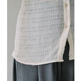 【SHENERY】襟付きシャーリングシャツ | PAL GROUP OUTLET | 詳細画像15 