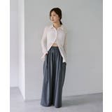 【SHENERY】襟付きシャーリングシャツ | PAL GROUP OUTLET | 詳細画像2 