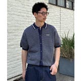 NVY | 【Ciaopanic】バーズアイサマーニットシャツカーディガン | PAL GROUP OUTLET