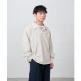【Kastane】BM スキッパーシャツ2 | PAL GROUP OUTLET | 詳細画像13