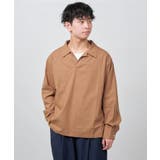 BRN | 【Kastane】BM スキッパーシャツ2 | PAL GROUP OUTLET