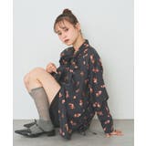 BLK | 【mystic】ヴィンテージフラワーシャツ | PAL GROUP OUTLET