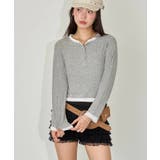 【WHO'S WHO gallery】ドットレイヤードヘンリートップス | PAL GROUP OUTLET | 詳細画像13