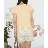 【Ciaopanic】【neutral】シャーリングショートスリーブカットソ… | PAL GROUP OUTLET | 詳細画像5
