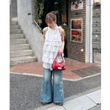 【Ciaopanic】【あや企画】2WAYアソート柄ティアードノースリーブフ… | PAL GROUP OUTLET | 詳細画像11