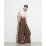 【Ciaopanic】【あみ企画】ラインストーンストライプワイドデニム | PAL GROUP OUTLET | 詳細画像39