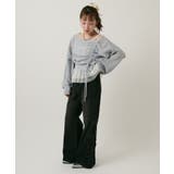 【w closet】フリルデニムフレアPT | PAL GROUP OUTLET | 詳細画像15