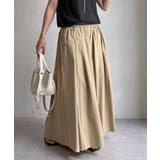 BE | 【DouDou】切替タックギャザースカート | PAL GROUP OUTLET