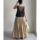 【DouDou】切替タックギャザースカート | PAL GROUP OUTLET | 詳細画像14 