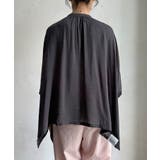 【DouDou】W ポンチョブラウス | PAL GROUP OUTLET | 詳細画像30 