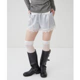 【WHO'S WHO gallery】ダブルウエストサテンロゴショーツ | PAL GROUP OUTLET | 詳細画像22 