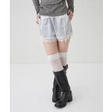 【WHO'S WHO gallery】ダブルウエストサテンロゴショーツ | PAL GROUP OUTLET | 詳細画像23 