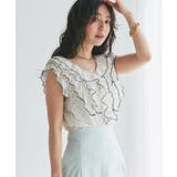 【La boutique BonBon】ドットプリントフリルBL | PAL GROUP OUTLET | 詳細画像2 