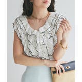 【La boutique BonBon】ドットプリントフリルBL | PAL GROUP OUTLET | 詳細画像4 