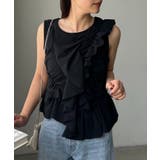 【CAPRICIEUX LE'MAGE】アシメフリルノースリT | PAL GROUP OUTLET | 詳細画像42